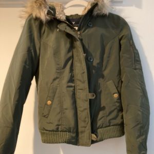 America eagle jacket w/hood